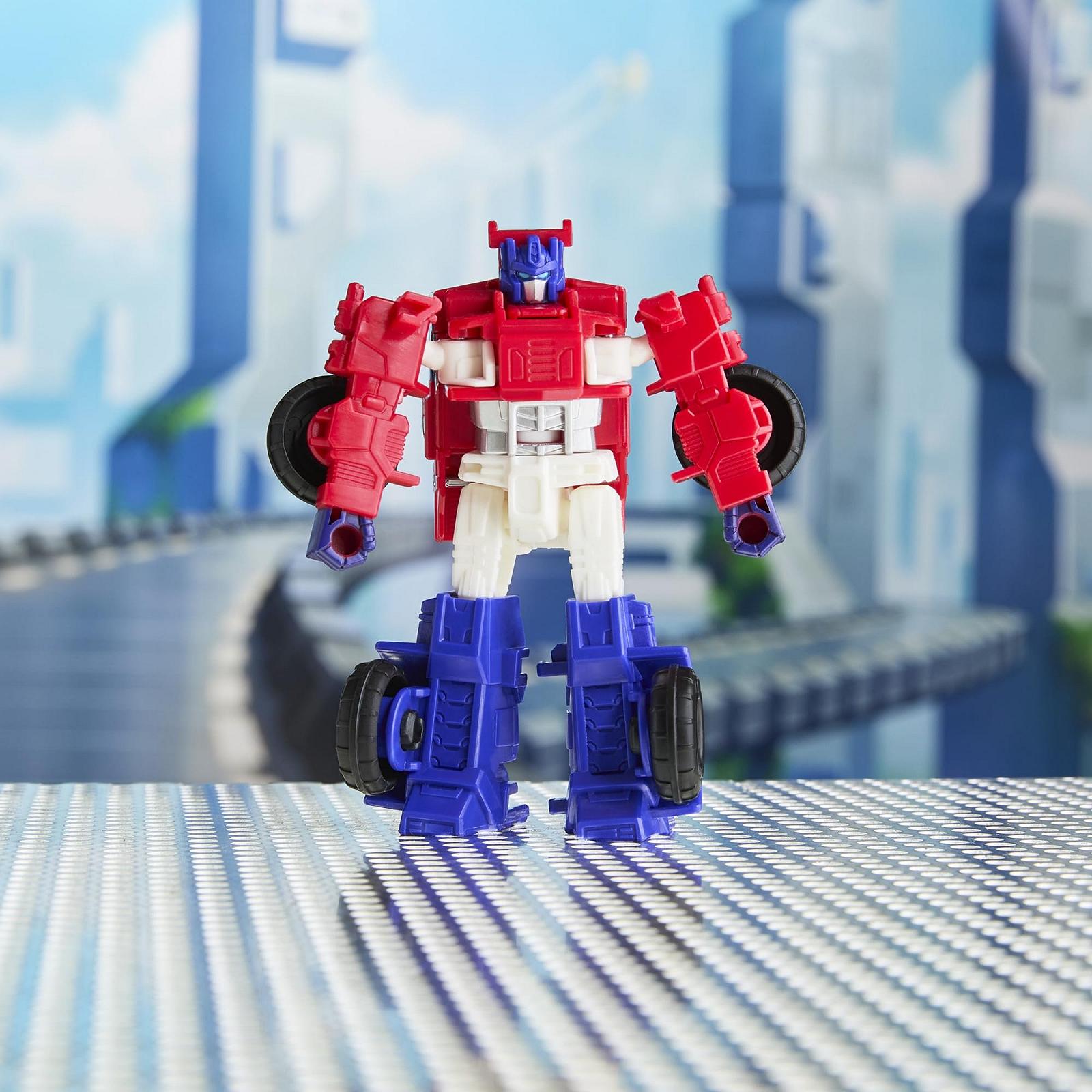 Фигурка Оптимус Прайм Transformers Cyberworld Cyber Changers 10 см, фото №6