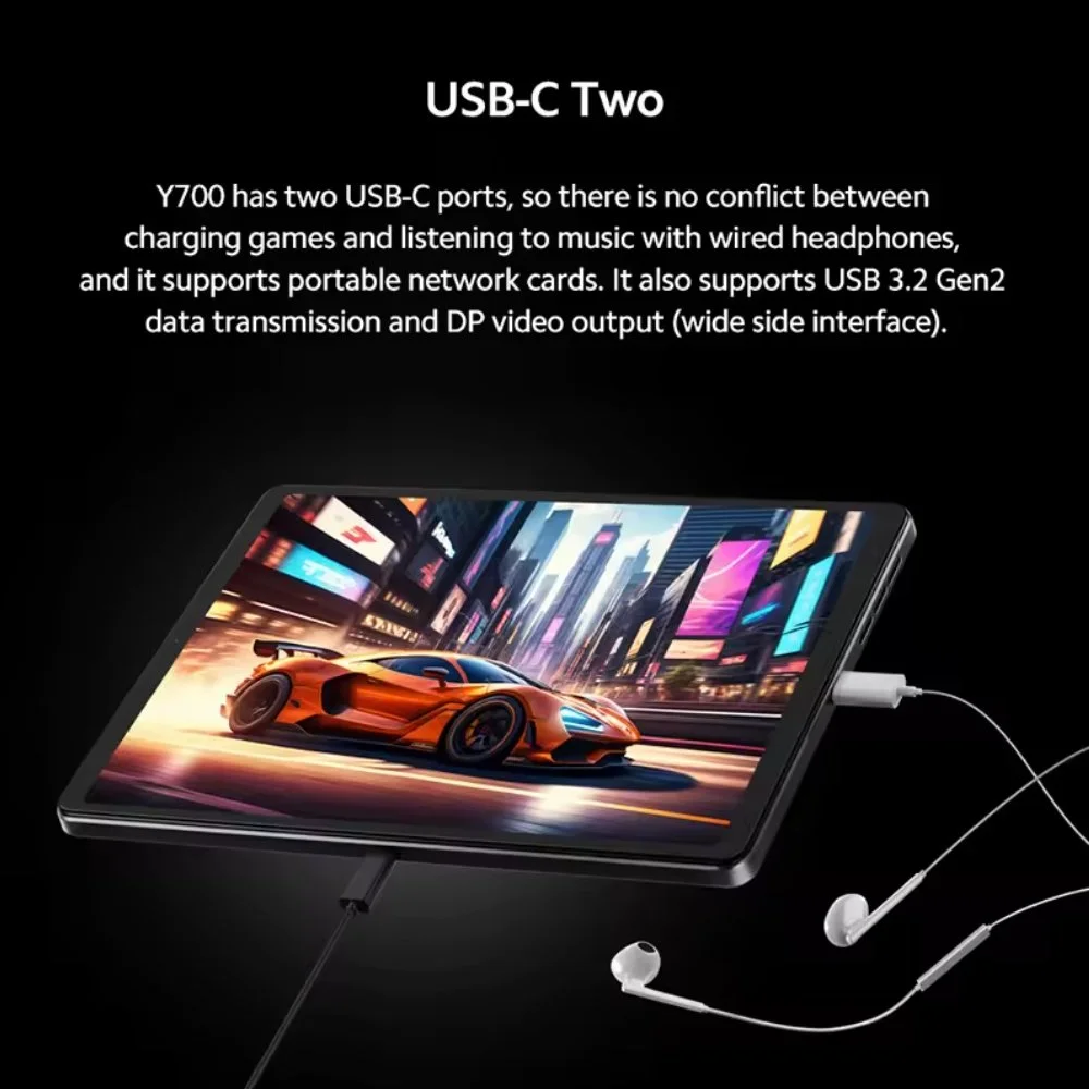 Планшет Lenovo LEGION Y700 2025 Gen3 12/256GB 8.8" 165Hz Snapdragon 8 Gen3, фото №5