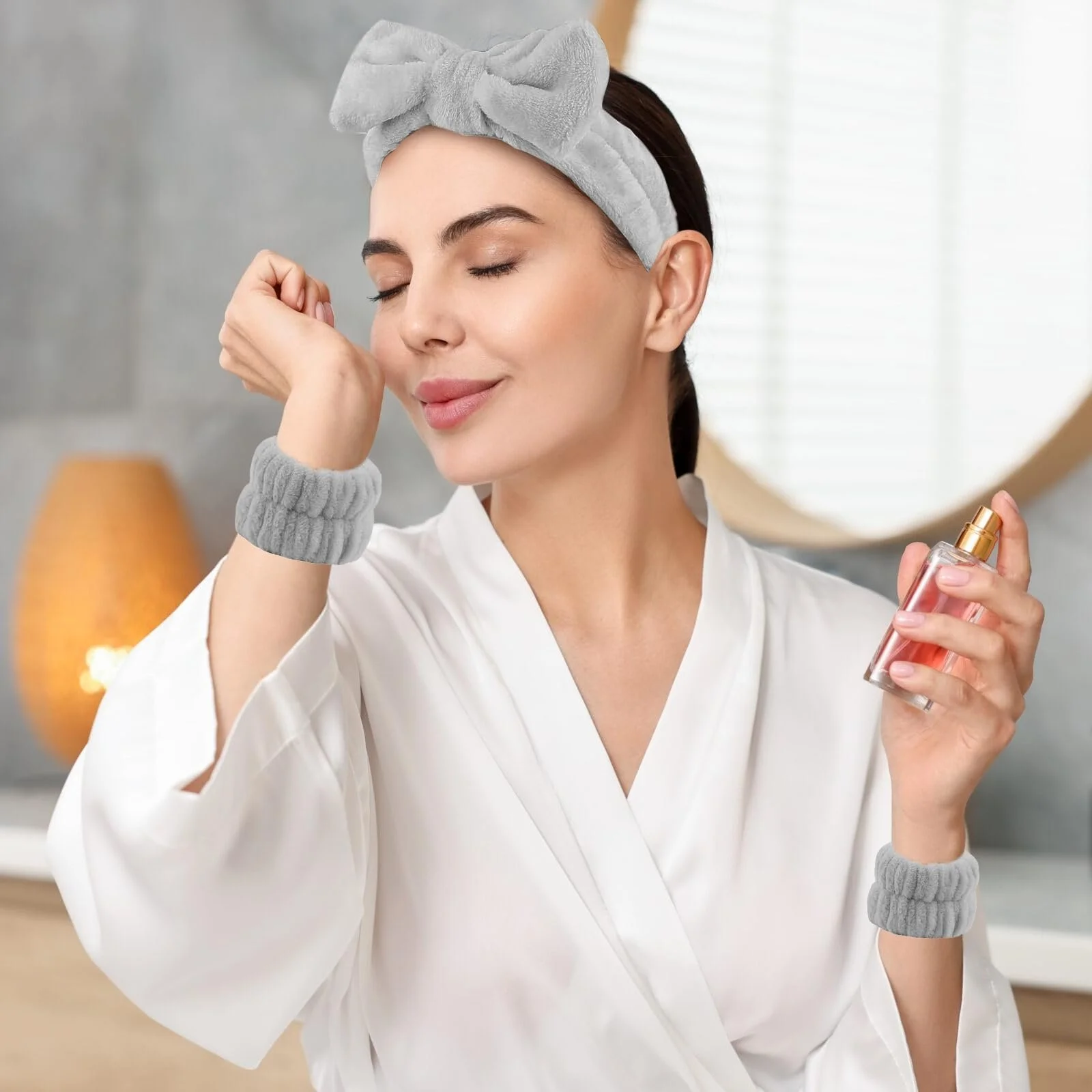 Набір обручів для волосся 4 шт, фото №6