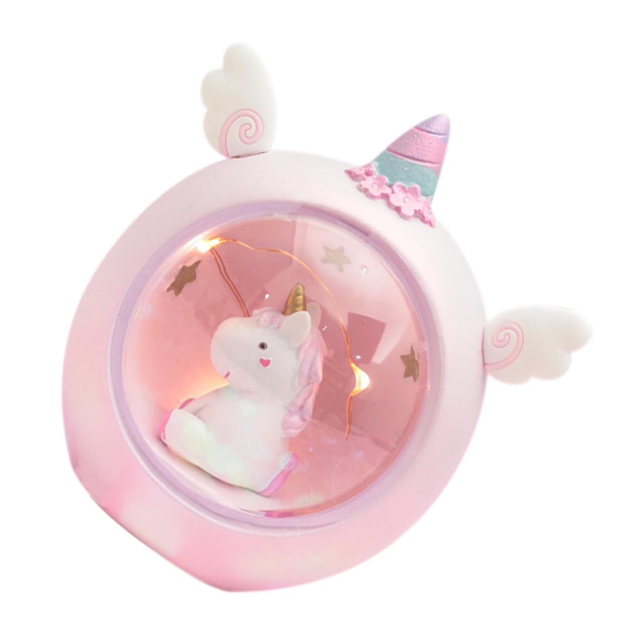 Світильник HEMOTON Unicorn Night Light Projector LED Світлодіодна лампа у формі єдинорога для дітей, фото №1