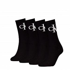 Женские носки Calvin Klein Monogram Crew (4 пары) - Фото 1