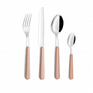 Набор столовых приборов EME POSATERIE Brio Pink 53, 24 предмета - Фото 1