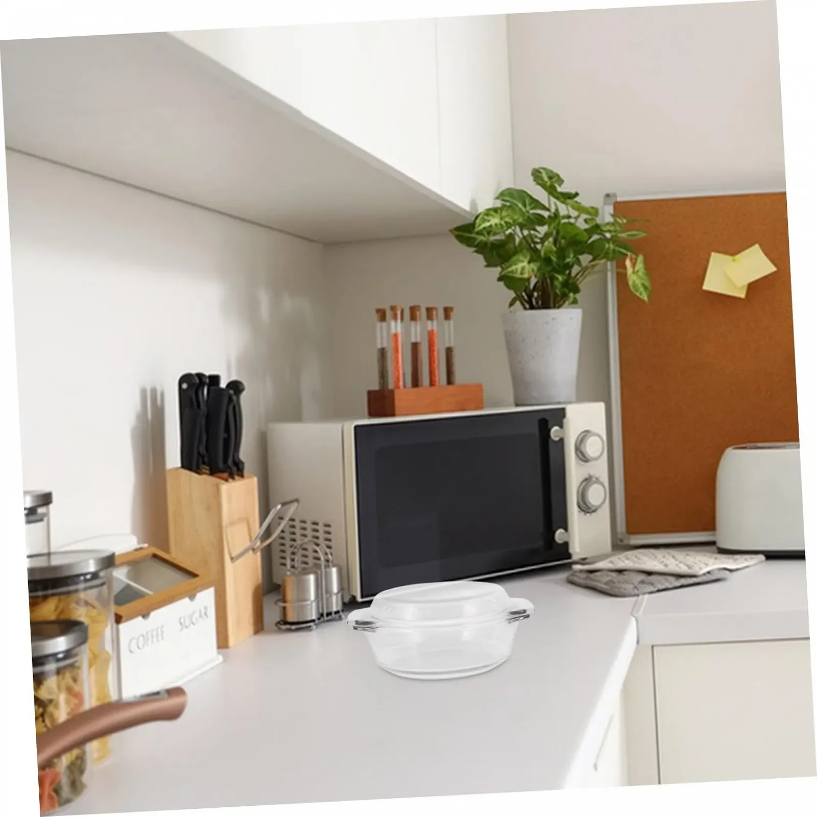 Форма для запекания стеклянная термостойкая с крышкой для духовки и микроволновой печи, фото №9 Форма для запекания стеклянная термостойкая с крышкой для духовки и микроволновой печи, фото №9