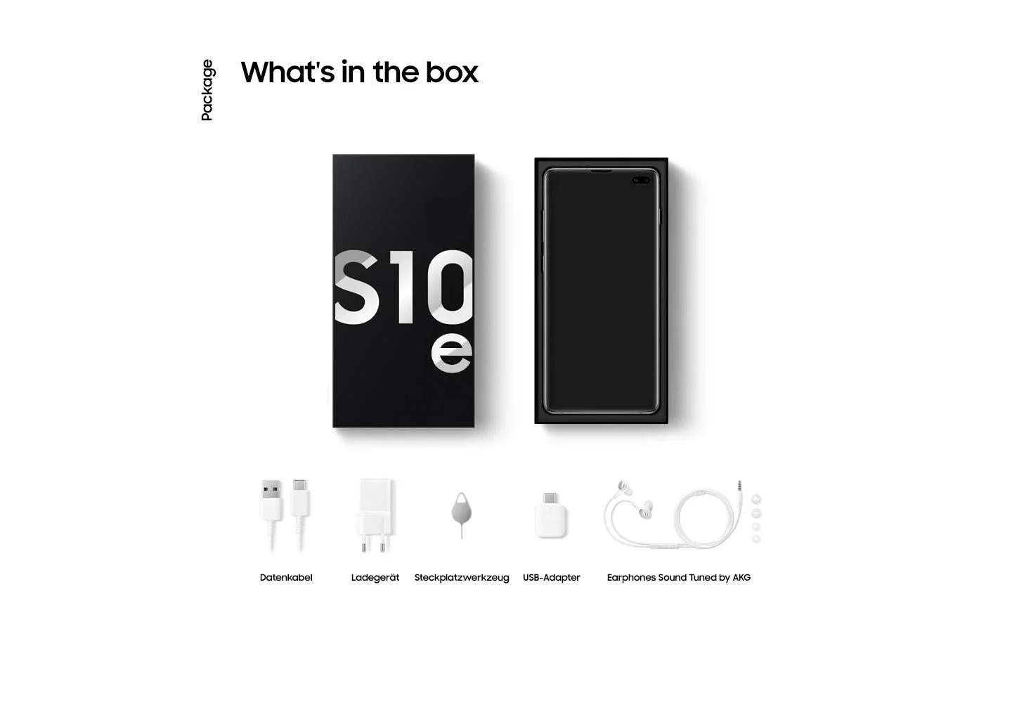 Смартфон Samsung Galaxy S10e 5.8" 128 ГБ 6 ГБ RAM Dual SIM Prism Black, фото №4