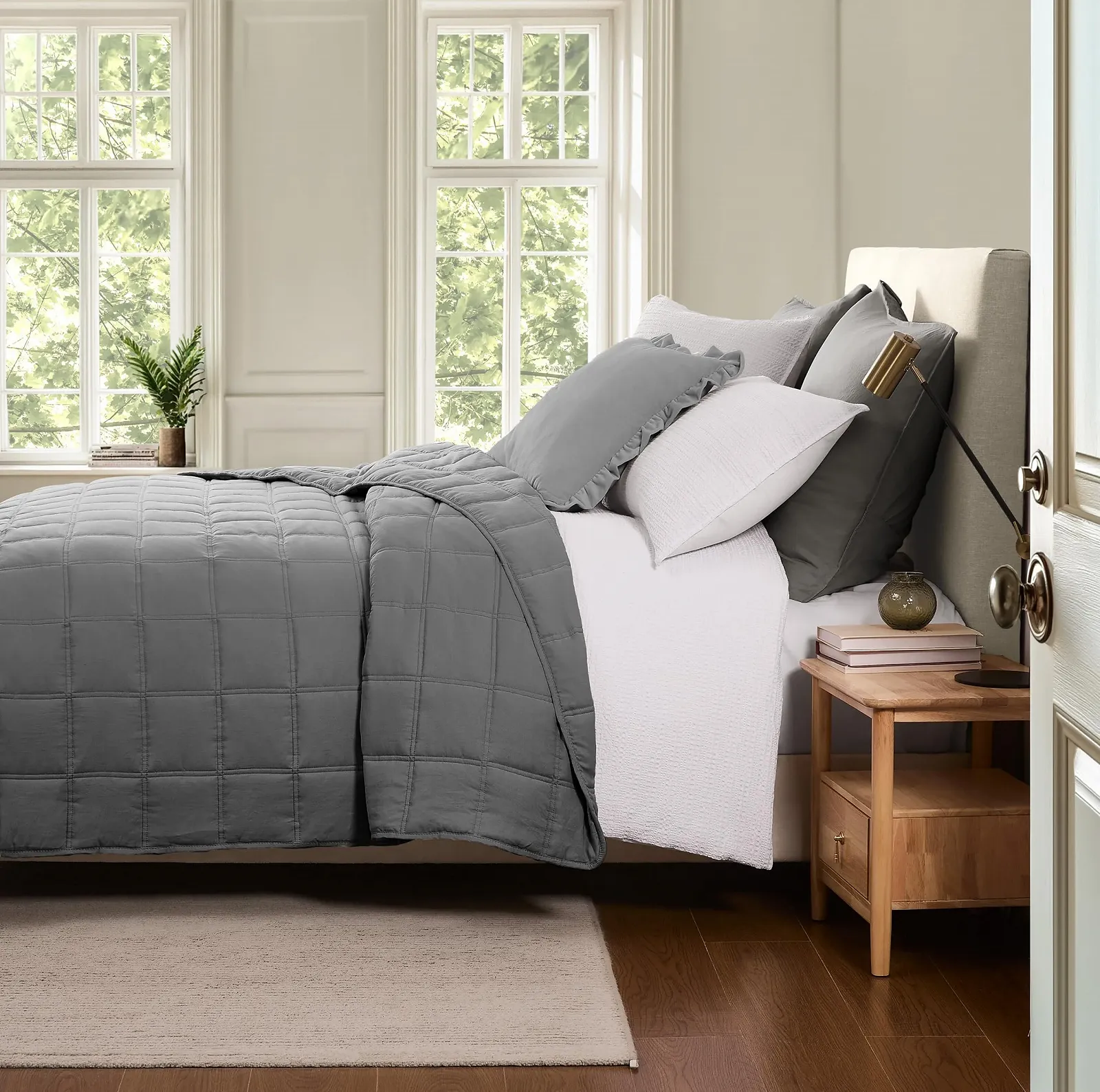 Покривало R.SHARE 270 x 300 см, Сірий, фото №2