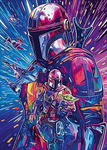 Пазл Ravensburger Star Wars The Mandalorian 500 элементов 49.70 x 69.90 см от 12 лет - Фото 1