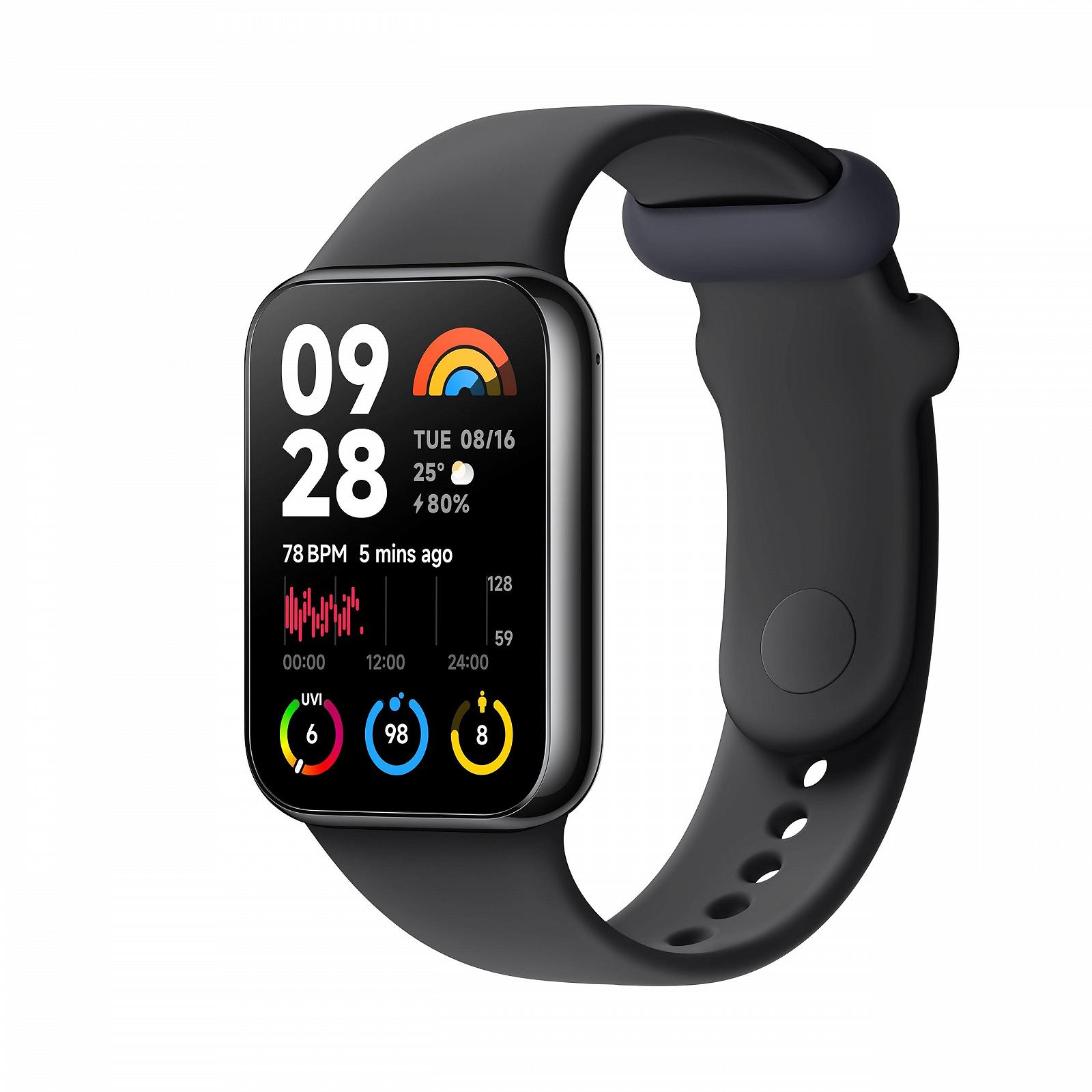 Фитнес-браслет Xiaomi Smart Band 8 Pro, 1.74 дюйма, AMOLED-дисплей, черный, фото №1