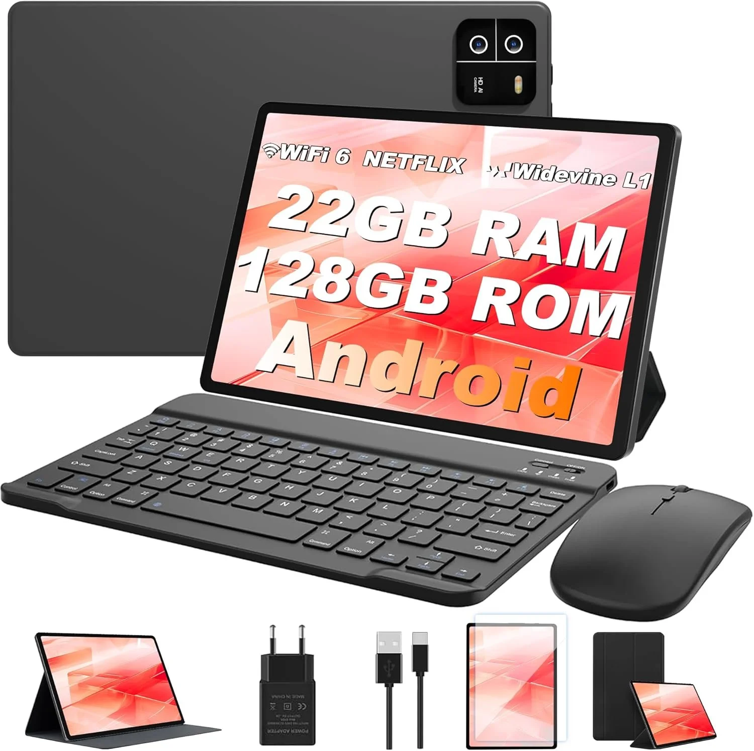 Планшет MIRGAMO X50 10.1" 22/128Гб 4G 8-ядер Android 14 8000 мАг Чорний-сірий, фото №1 Планшет MIRGAMO X50 10.1" 22/128Гб 4G 8-ядер Android 14 8000 мАг Чорний-сірий, фото №1