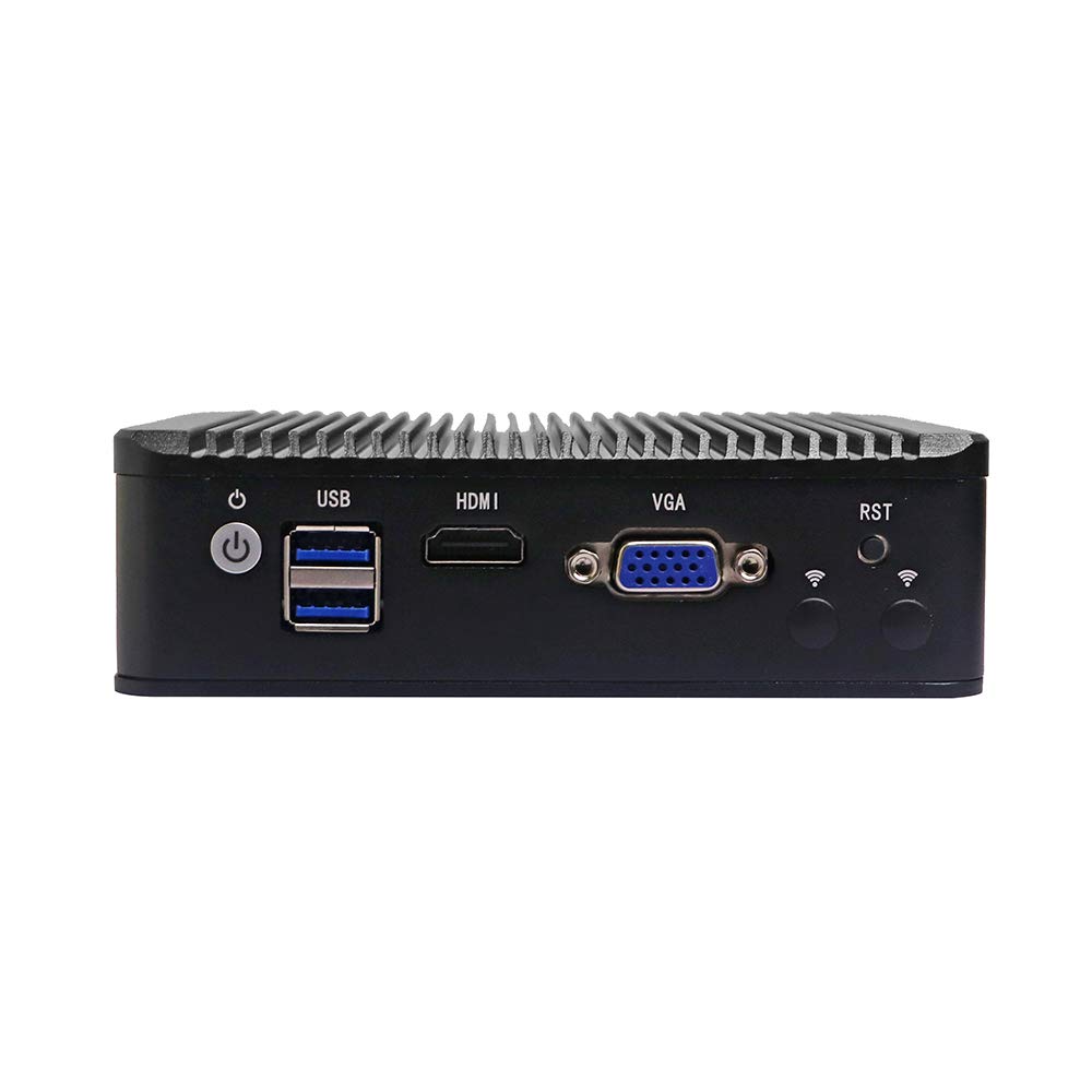 Мини ПК HSIPC N5000 J4125 Четырехъядерный Firewall Micro Appliance 4 RJ45 1GBE Port, фото №4