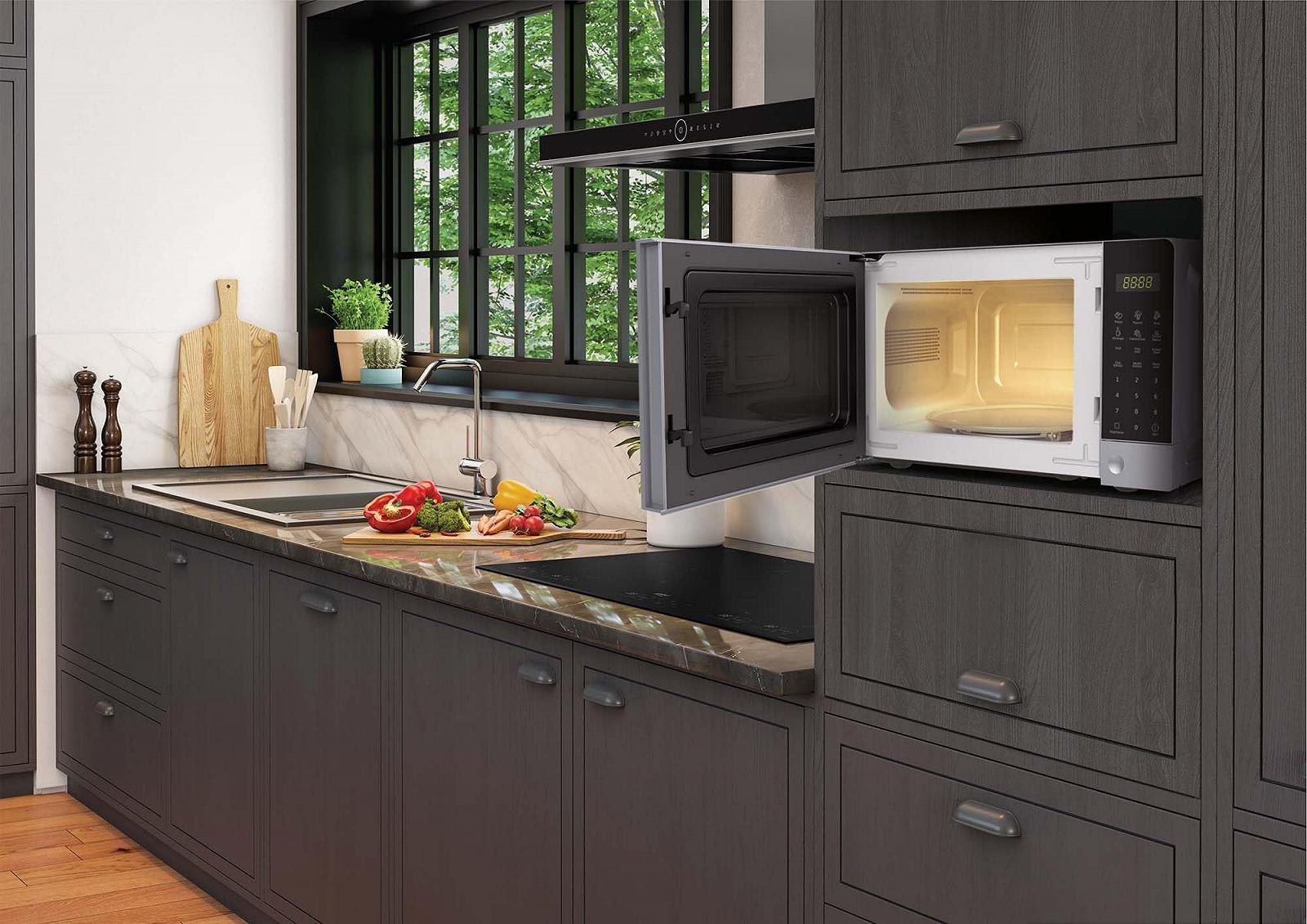 Микроволновая печь Beko MOC201103S 20 л 700 Вт Серебристая, фото №5 Микроволновая печь Beko MOC201103S 20 л 700 Вт Серебристая, фото №5
