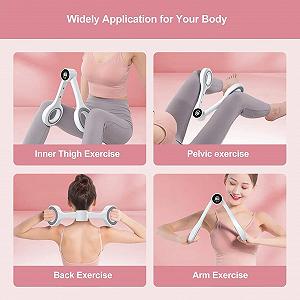 Тренажер для мышц тазового дна LEG Trainer с дисплеем Тренажер-эспандер тела от батареек synthetic.ua - Фото 1