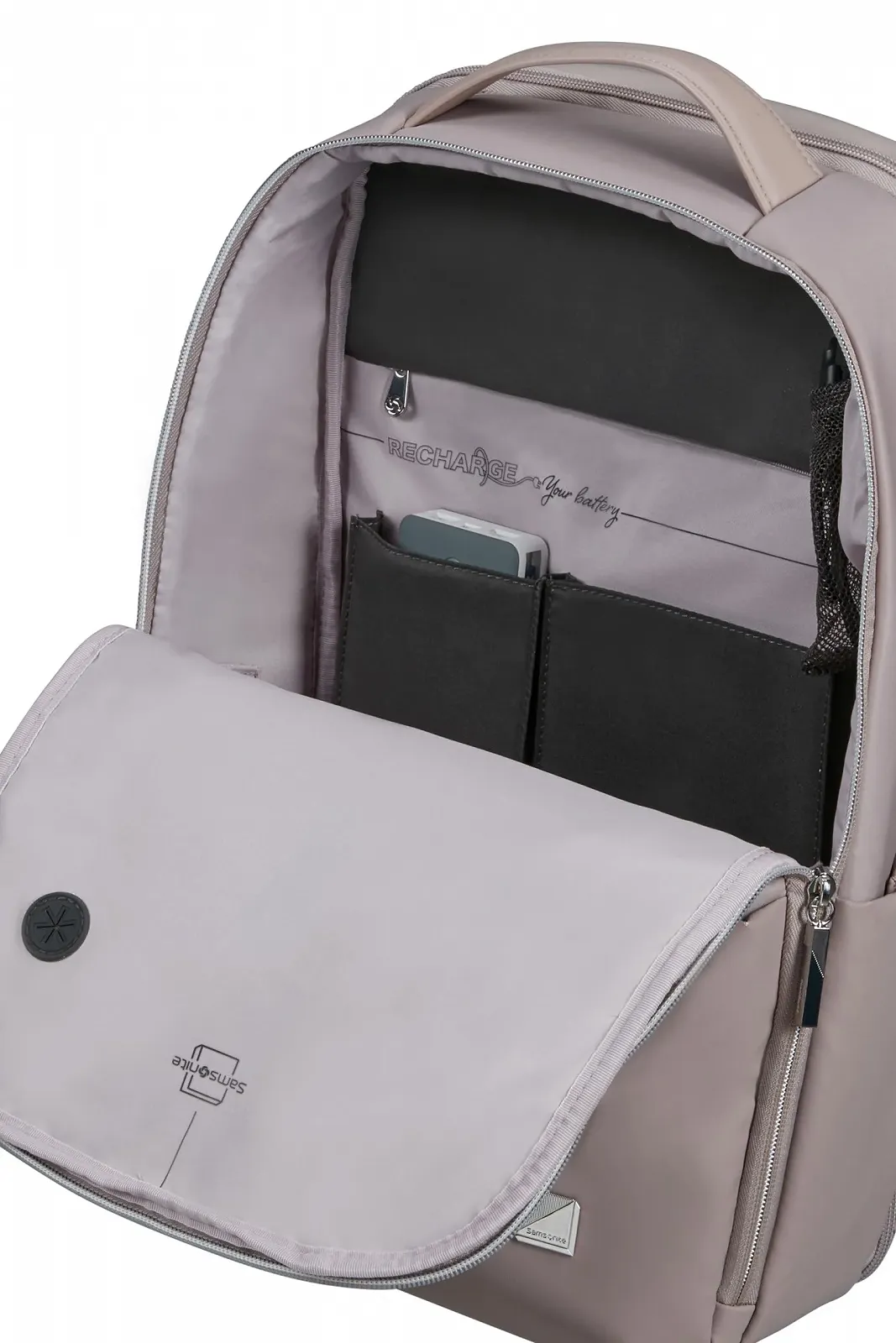 Рюкзак для ноутбука Samsonite Workationist 14.1 дюйма 40 см 14 л Pink (Quartz), фото №5