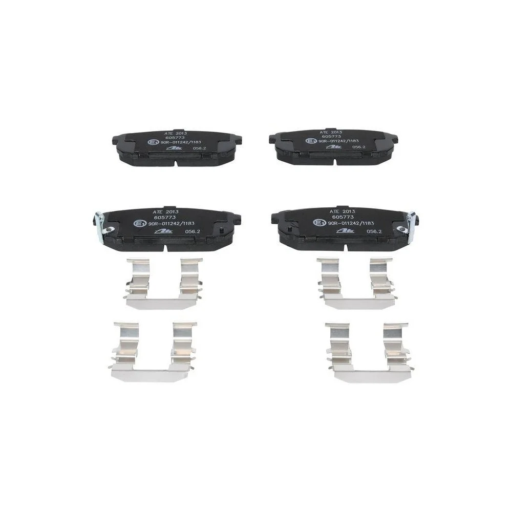 Комплект гальмівних колодок, дискове гальмо ATE 13.0460-5773.2 для KIA, задня вісь, фото №1 Комплект гальмівних колодок, дискове гальмо ATE 13.0460-5773.2 для KIA, задня вісь, фото №1