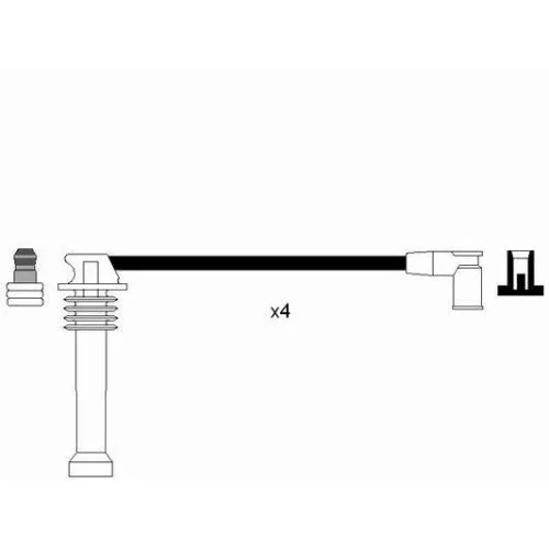 Комплект проводів запалювання NGK 6984 для FORD MAZDA, фото №2 Комплект проводів запалювання NGK 6984 для FORD MAZDA, фото №2