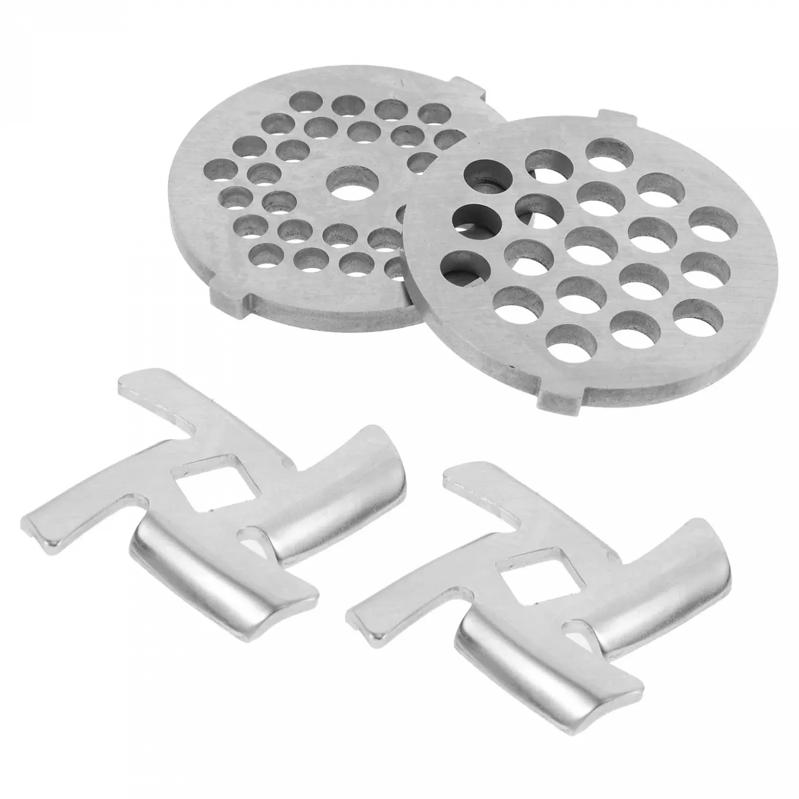 Набір дисків для м'ясорубки OUNONA Stainless Steel (4 шт.) запасні частини, фото №1 Набір дисків для м'ясорубки OUNONA Stainless Steel (4 шт.) запасні частини, фото №1