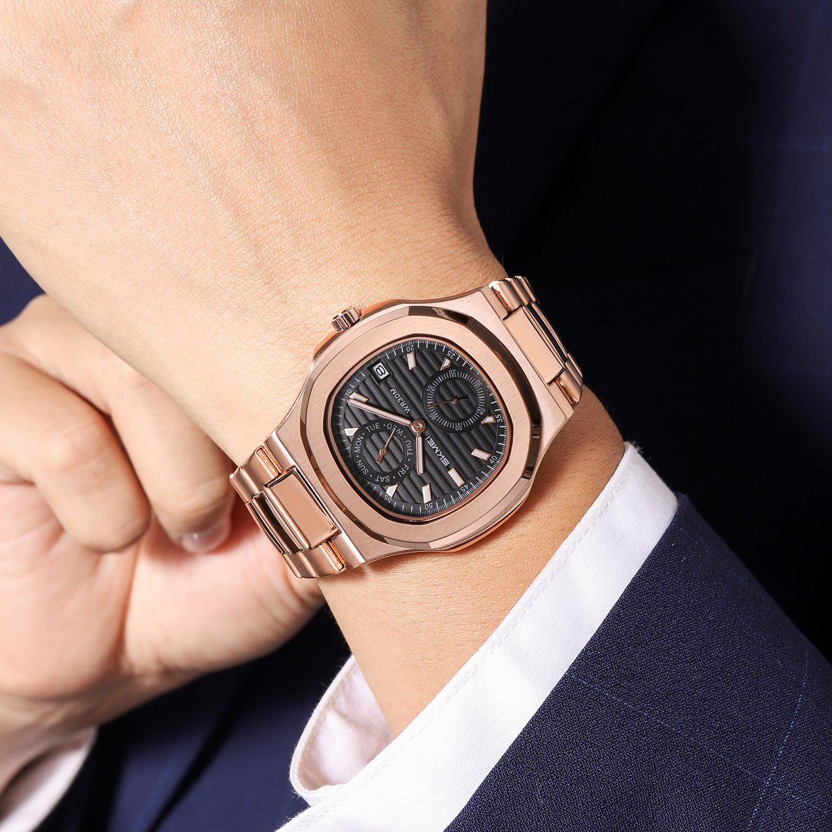 Годинник Skmei 2423RG Rose Gold, фото №3