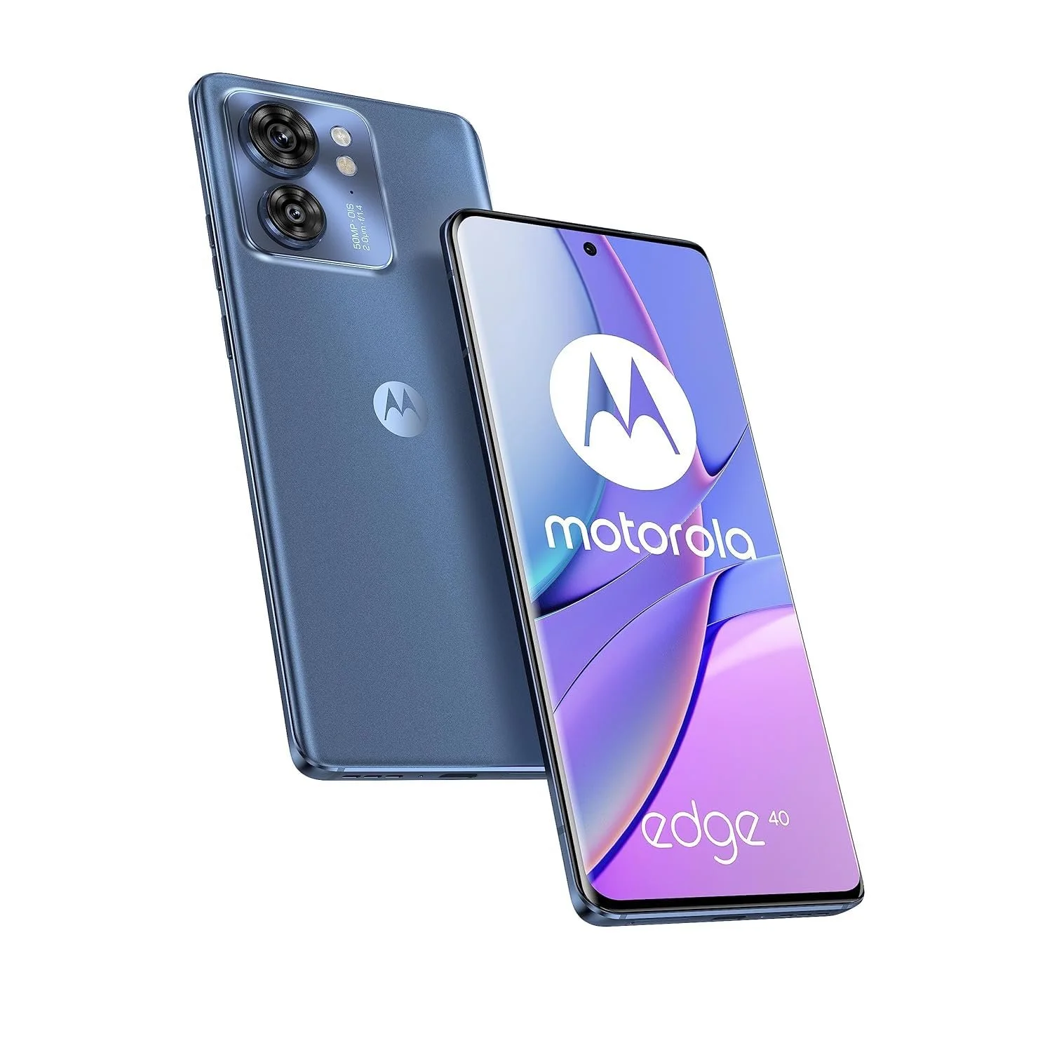 Смартфон Motorola Edge 40 5G 8/256GB Dual SIM Lunar Blue, фото №4