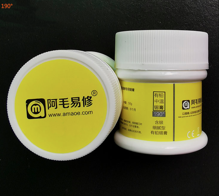 Паяльная паста BGA Amaoe M13 190 C 50g, фото №1