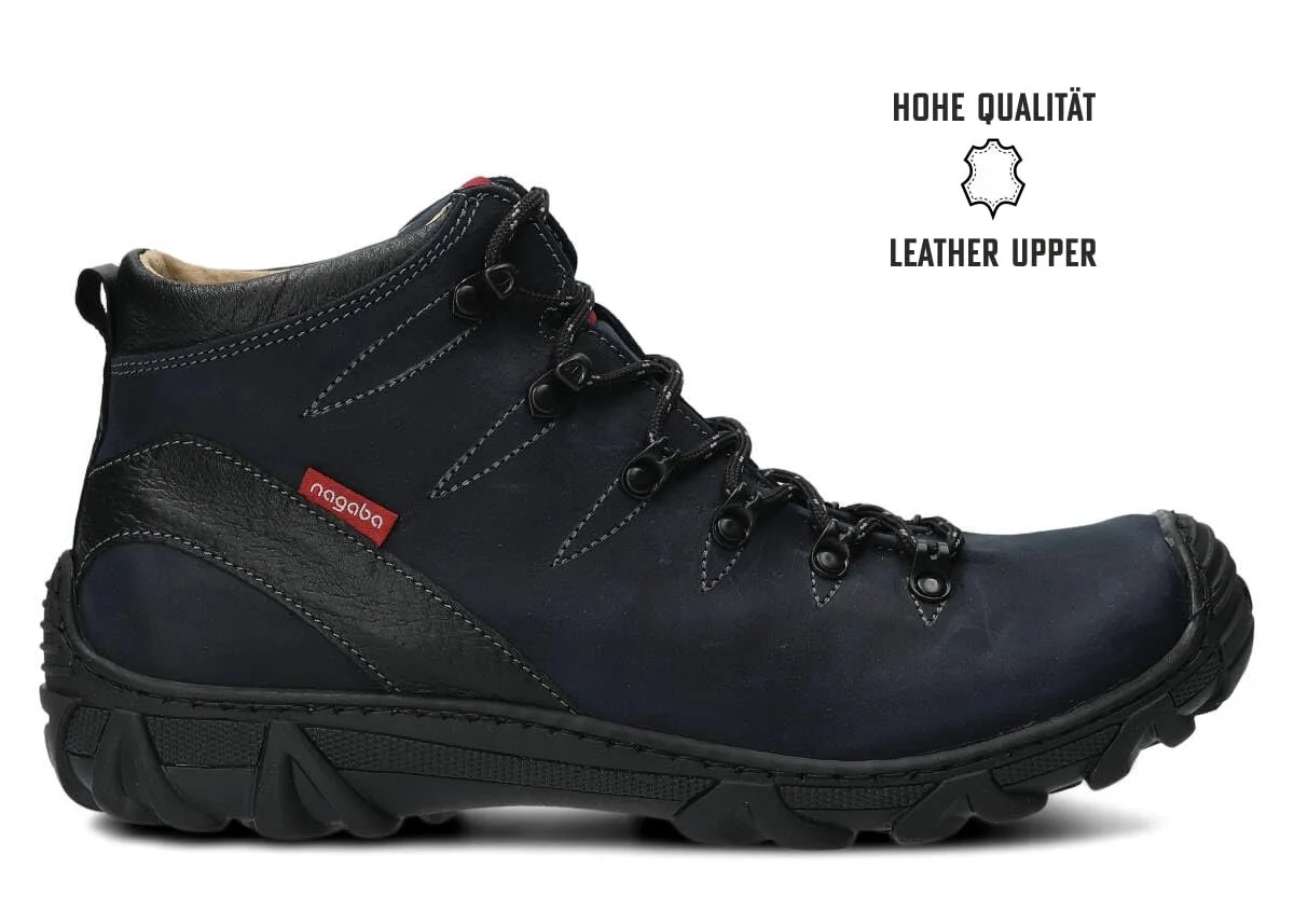 Мужские ботинки Nagaba Кожаные на шнуровке, фото №2
