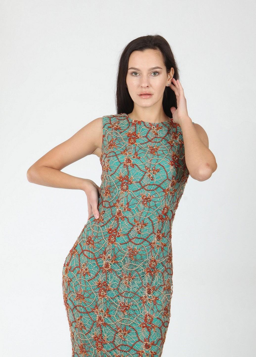 Платье Enna Levoni 44 Комбинированный (ND-021255-Mix), фото №5