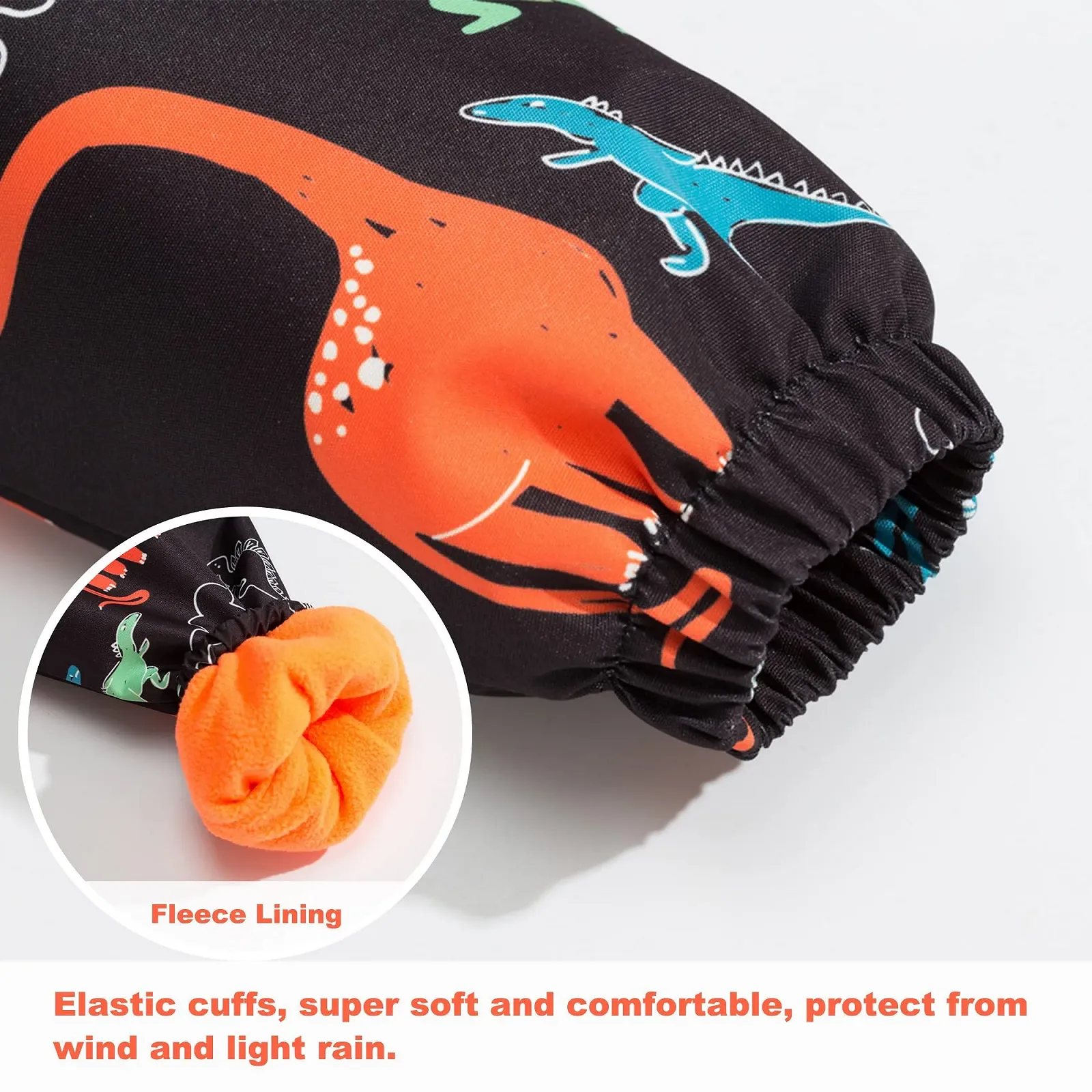 Куртка дощова Fewlby для хлопчиків з капюшоном, водонепроникна, фото №6