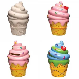 Копилка Baker Ross AW558 Мороженое керамическая (упаковка из 2 шт.) - Фото 1