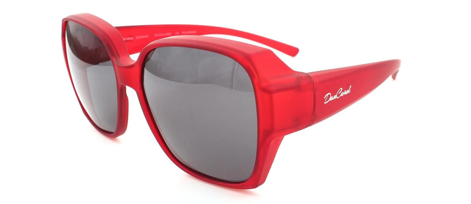 Сонцезахисні окуляри DanCarol DC-POL-2063-N-C4 Червоний, фото №1
