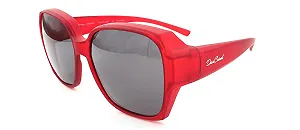 Сонцезахисні окуляри DanCarol DC-POL-2063-N-C4 Червоний - Фото 1