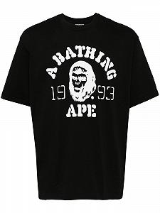 Футболка Bape Ape Head L Синий - Фото 1