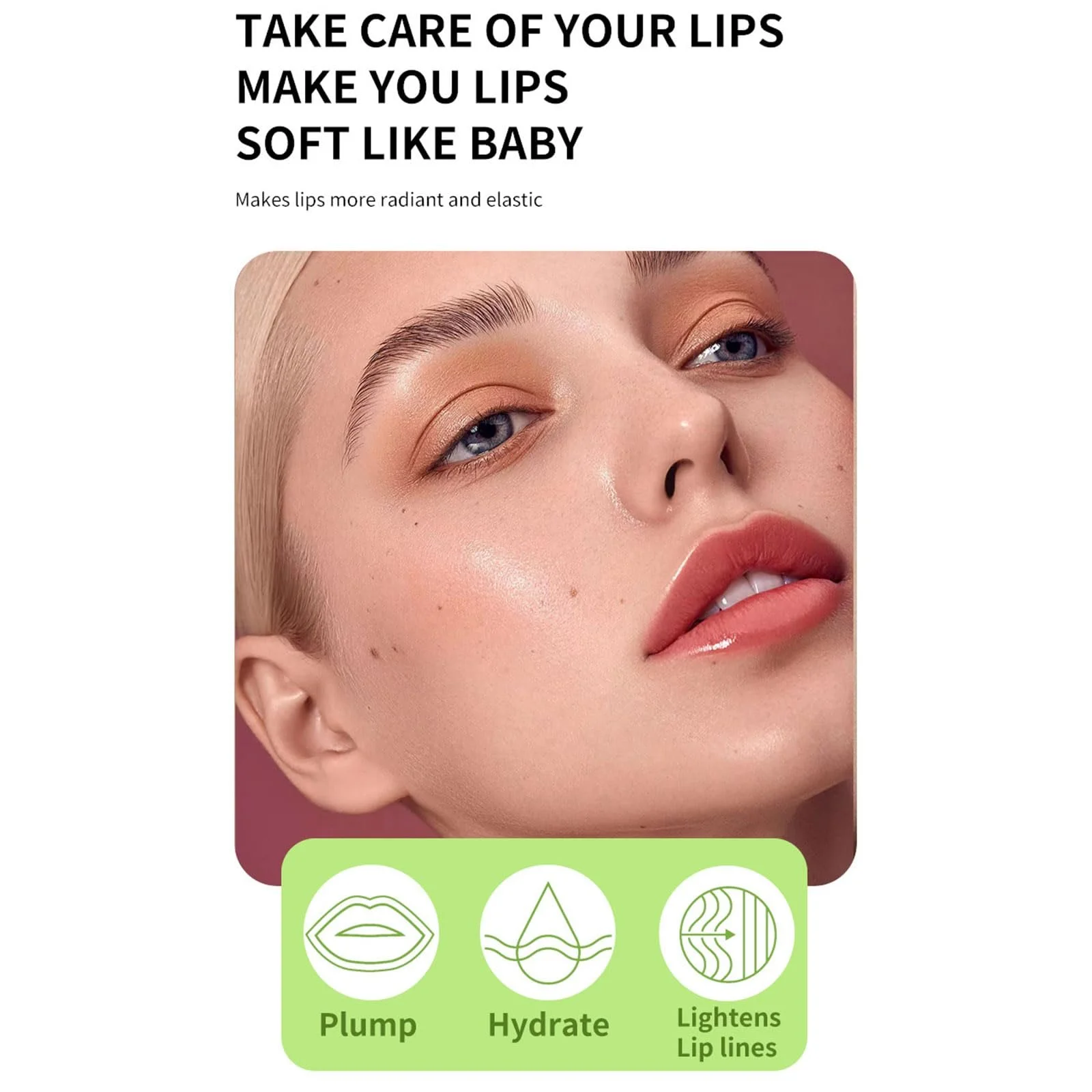 Блиск для губ двоколірний зволожуючий, набір олій, блискучий (2 шт), фото №5