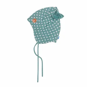 Дитяча шапка Finkid Tipsa Зелений, Розмір 46 - Колір Trellis - Брудно-білий, Зелений - Фото 1