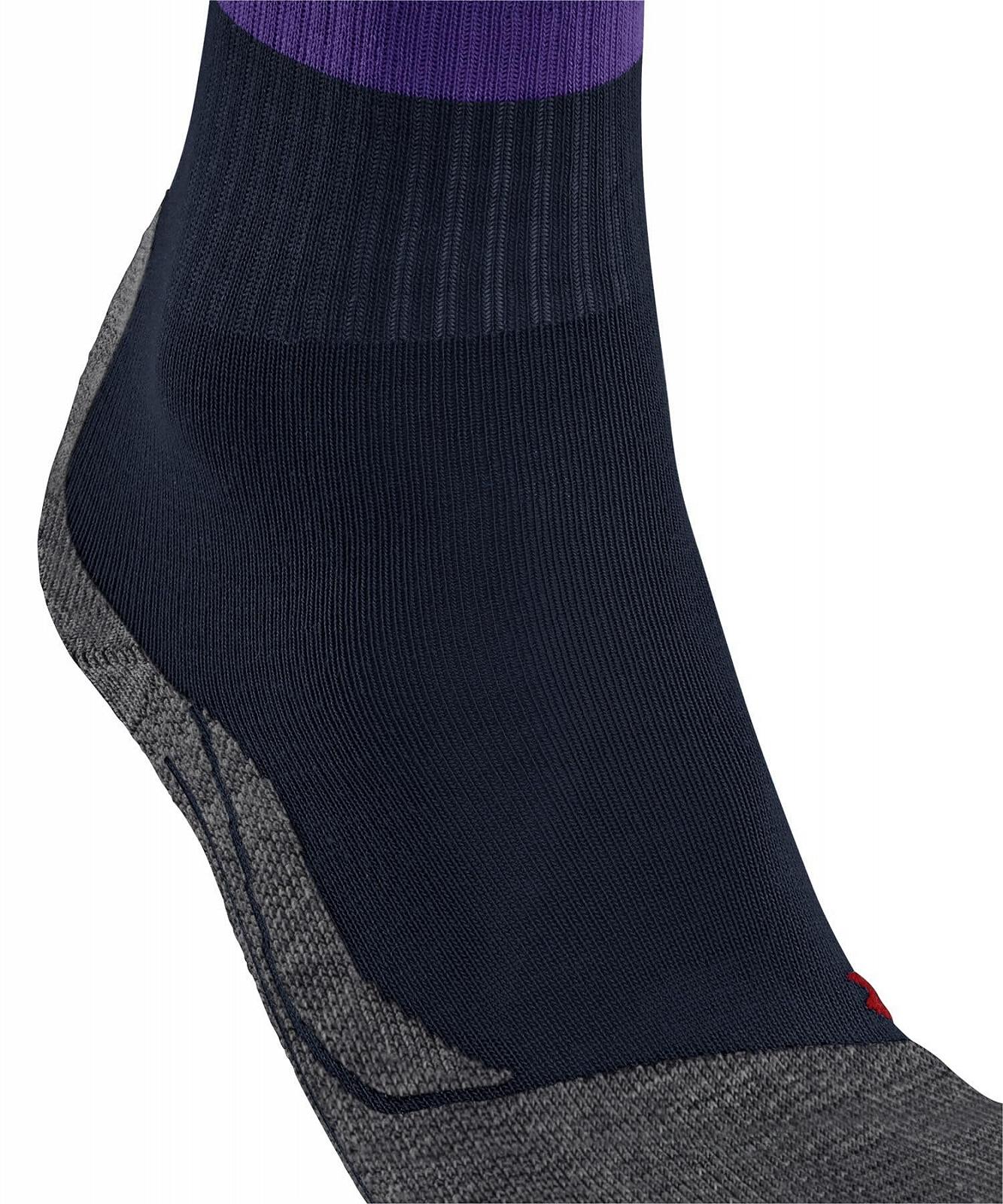 Женские туристические носки FALKE TK2 Explore W SO Шерсть Anti-Bubble Толстые 1 пара, Синий (Space Blue 6116), 41-42 (UK 7-8), фото №6