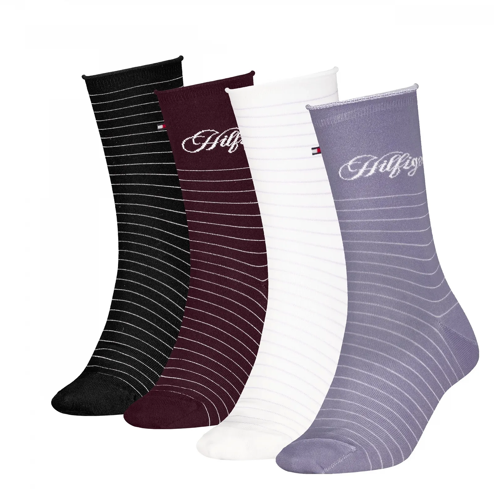 Жіночі шкарпетки Hilfiger Stripe Ecom 4 шт., фото №1 Жіночі шкарпетки Hilfiger Stripe Ecom 4 шт., фото №1