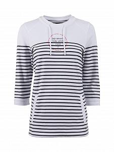 Легка Толстовка s'questo 3/4 Смугаста Толстовка на Кулісці Soquesto - Фото 1