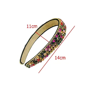 Обруч для волос JZK Блестящий Кристалл Страз synthetic.ua - Фото 1