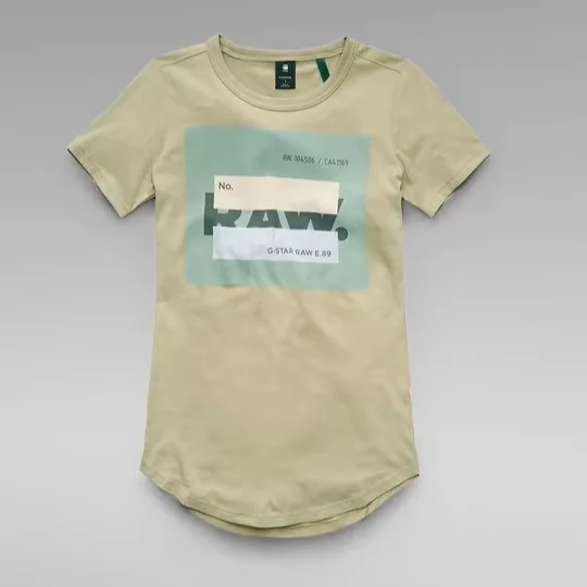 Женская футболка G-Star RAW. Covered Long Slim T-Shirt - S, фото №4