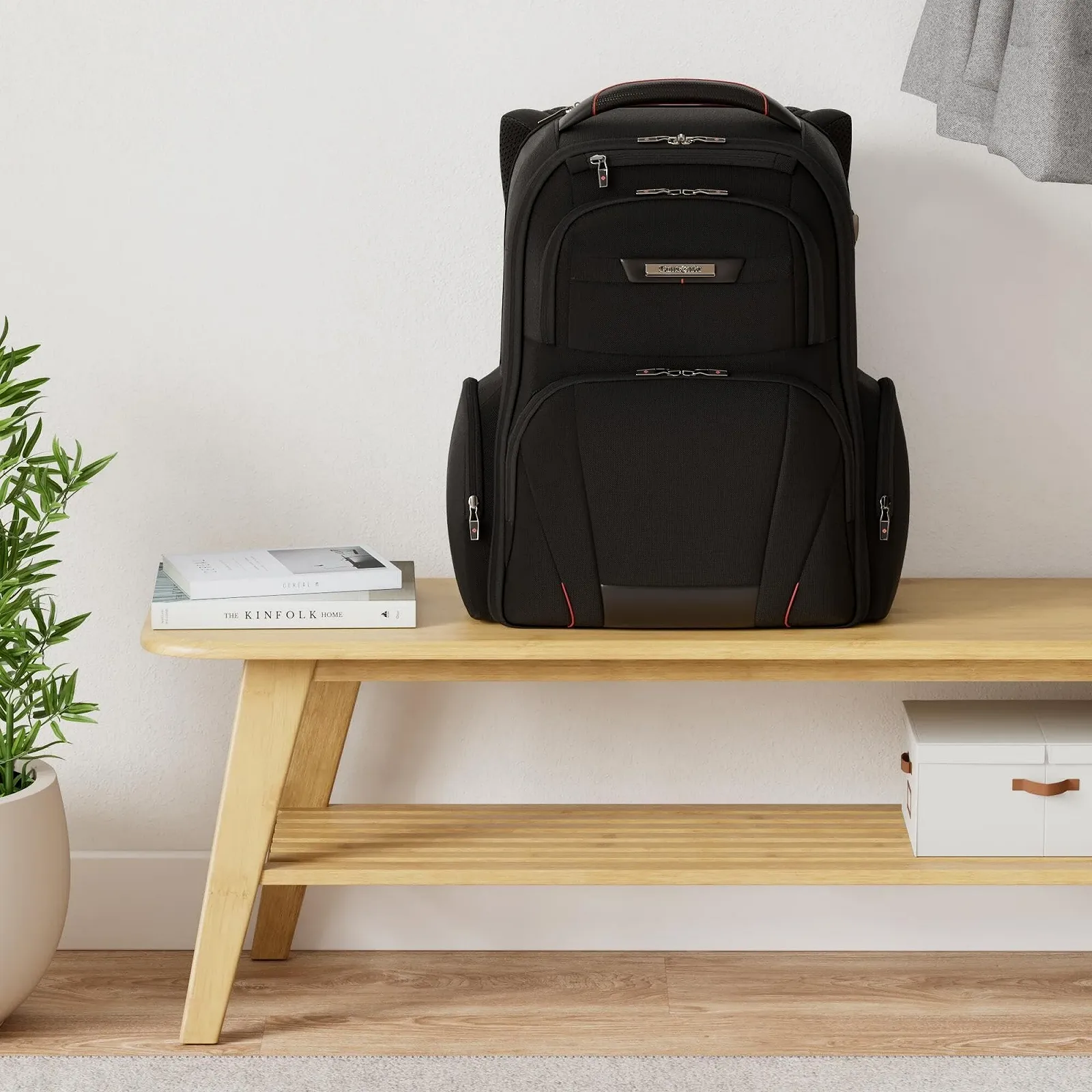 Рюкзак для ноутбука Samsonite Pro-DLX 5 14 дюймів Чорний, фото №5 Рюкзак для ноутбука Samsonite Pro-DLX 5 14 дюймів Чорний, фото №5