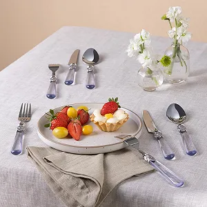 Набір столових приборів на 6 персон Karaca Ella 18 предметів ціна на synthetic.ua - Фото 1 Набір столових приборів на 6 персон Karaca Ella 18 предметів synthetic.ua - Фото 1