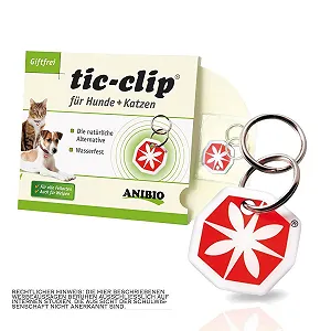 Кліпса від кліщів Anibio Tic Clip для собак та котів synthetic.ua - Фото 1