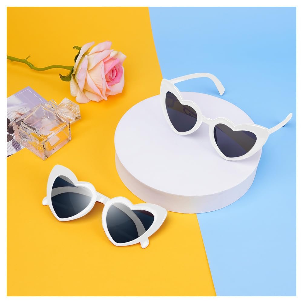 Солнцезащитные очки Сердце Ainiv, 2 шт, фото №6