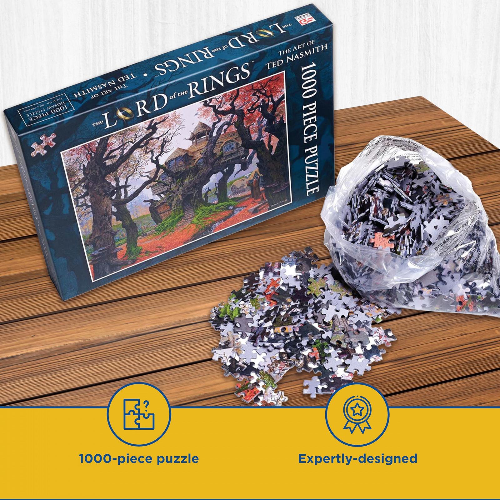 Пазл Thames & Kosmos 696201 The Lord of The Rings: Rhosgobel 1000 элементов от 7 лет, фото №7