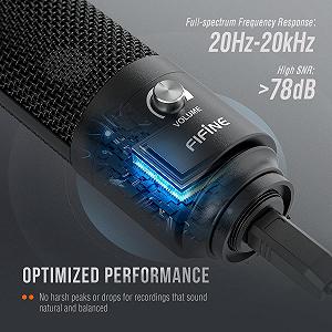 Микрофонный комплект FIFINE T669 / Конденсаторный / Кардиоидная направленность / USB Plug&Play / 20Гц-20кГц / Черный synthetic.ua - Фото 1