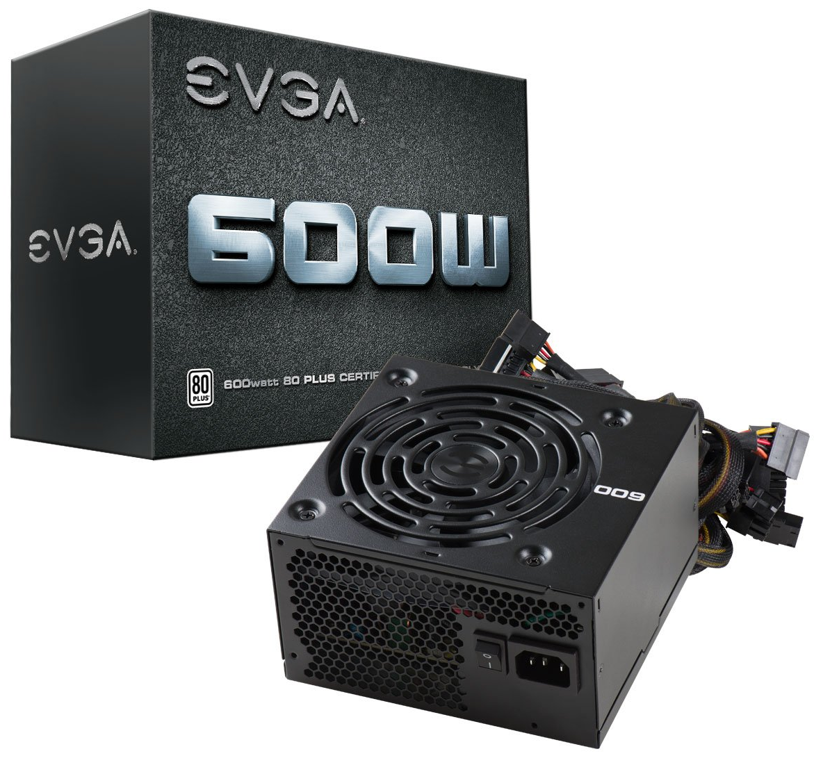 Блок живлення EVGA 600 W1 600W Black, фото №6