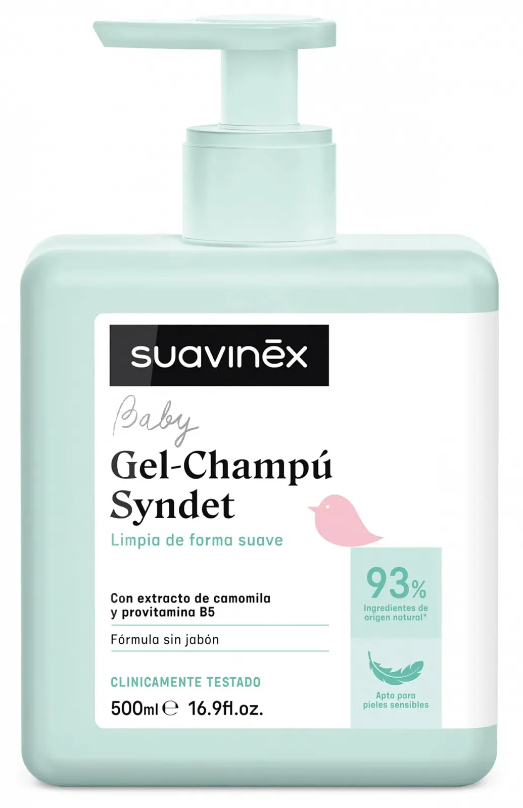 Шампунь Suavinex 303723 500 мл, фото №1