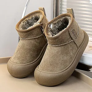 Зимние детские ботинки для девочек и мальчиков, ветрозащитные осенние. synthetic.ua - Фото 1