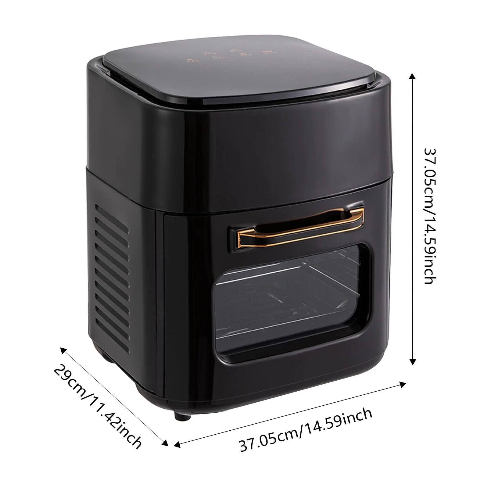 Мультипіч OUKANING 1400 W 15 L Digital Touch Screen 80-200 °C Black, фото №3 Мультипіч OUKANING 1400 W 15 L Digital Touch Screen 80-200 °C Black, фото №3