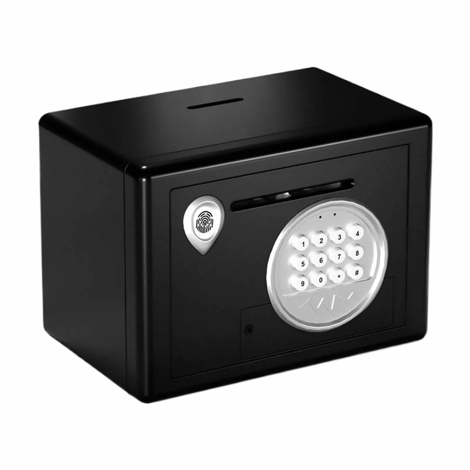 Сейф-скарбничка електронний з кодовим замком з ABS-пластику міцний, фото №1