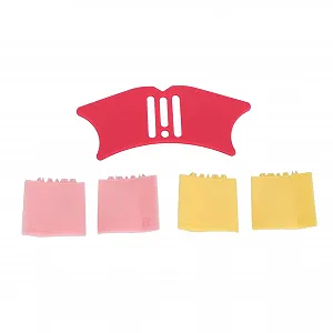 Інструменти для вій, тіней та підводки очей, Набір багаторазових силіконових аплікаторів для захисту. - Фото 1