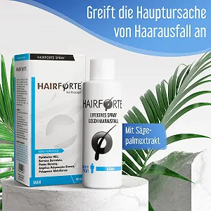 Спрей Hairforte 3% Procapil против выпадения волос, блокатор DHT synthetic.ua - Фото 1