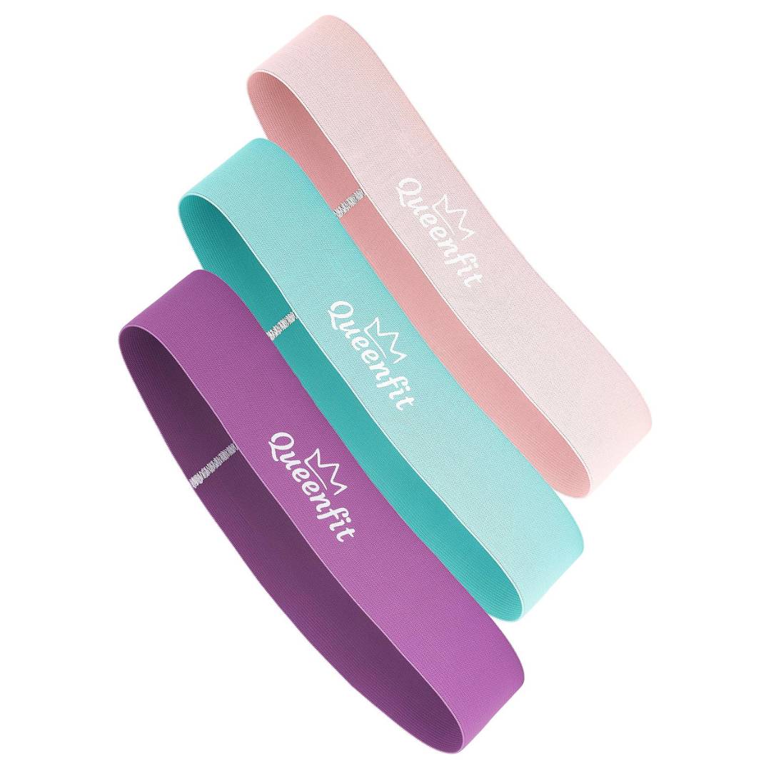 Набор резинок для фитнеса Queenfit 7-35 кг set A, фото №3